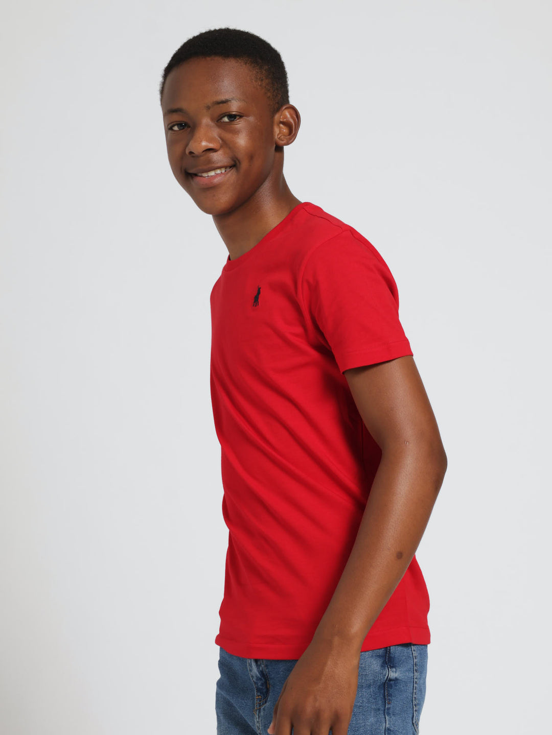 Boys Rick Core Tee - Red