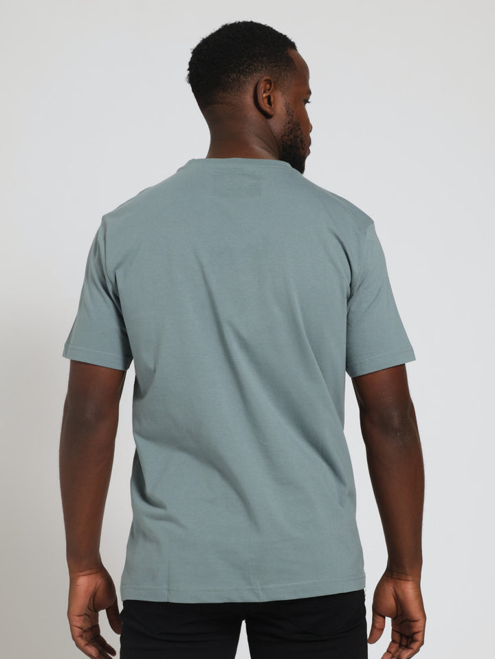 Fashion Graphics Tee - Smokey Blue