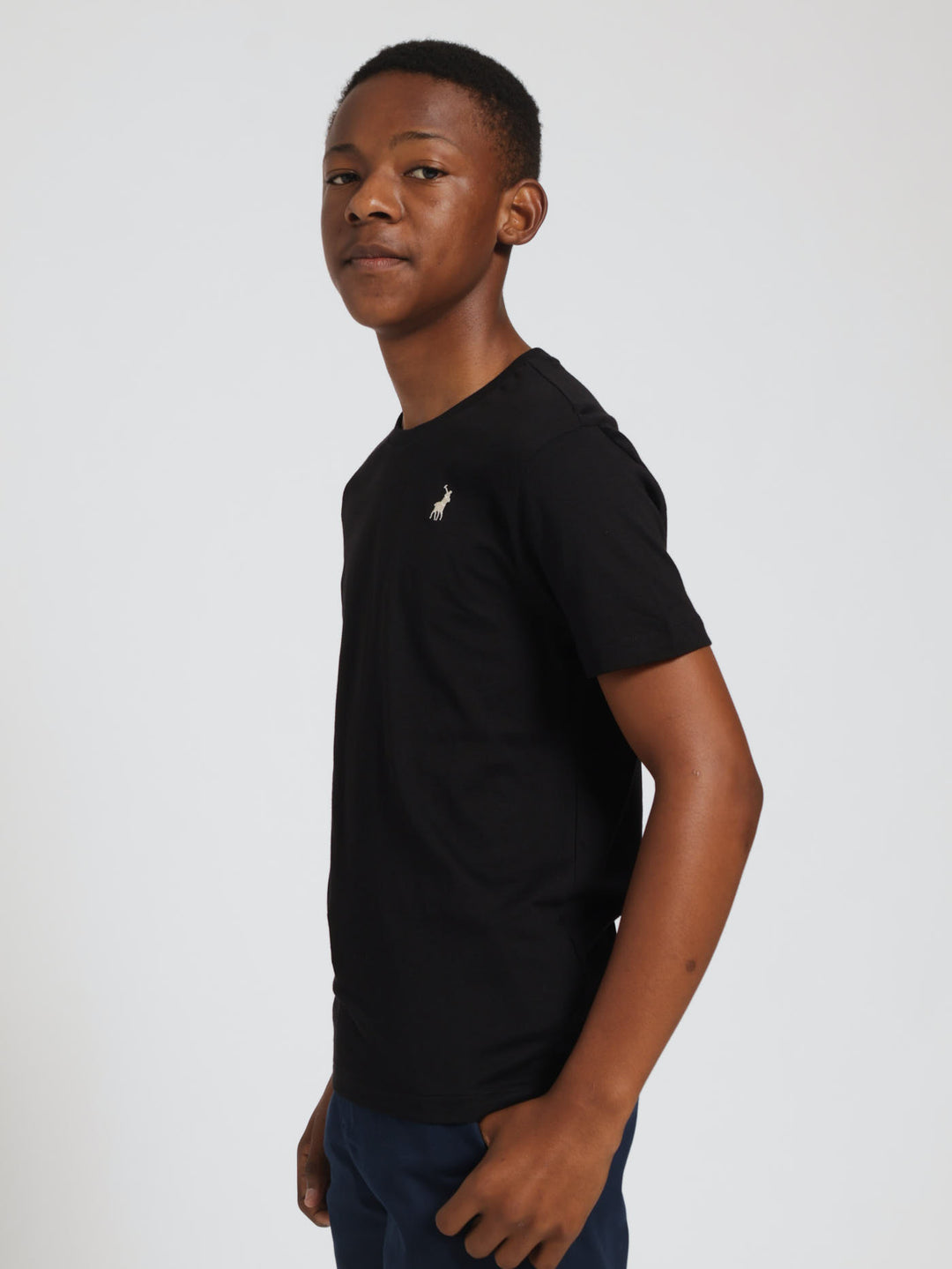 Boys Rick Core Tee - Black