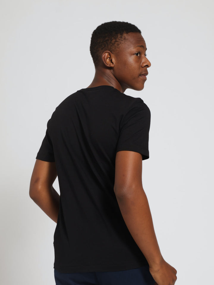 Boys Rick Core Tee - Black