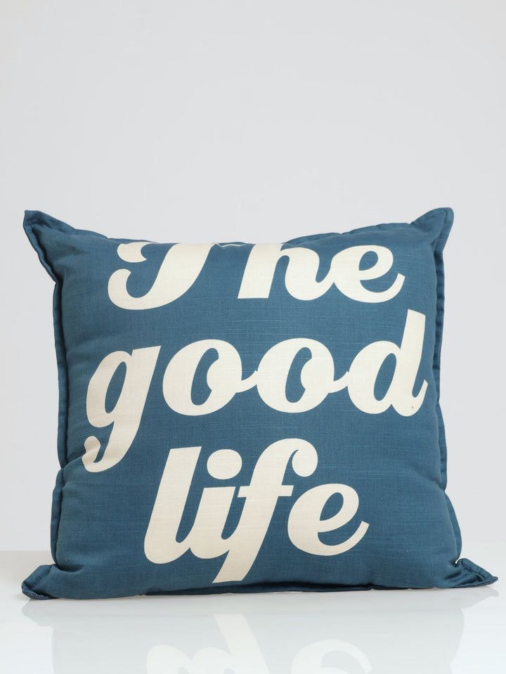 The Good Life Scatter Cushion 50x50cm - Denim