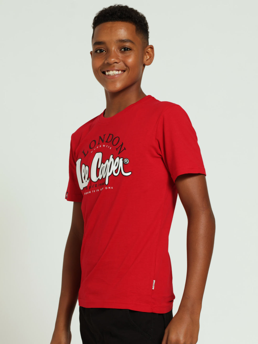 Boys Winston London Tee - Red