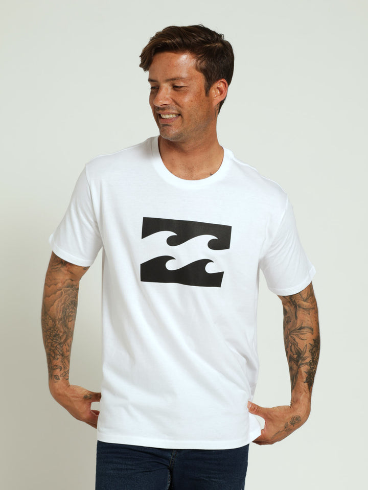 Team Wave Tee - White