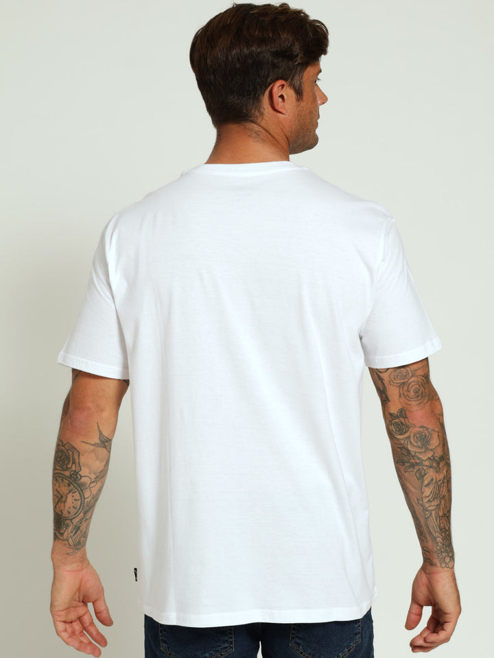 Team Wave Tee - White