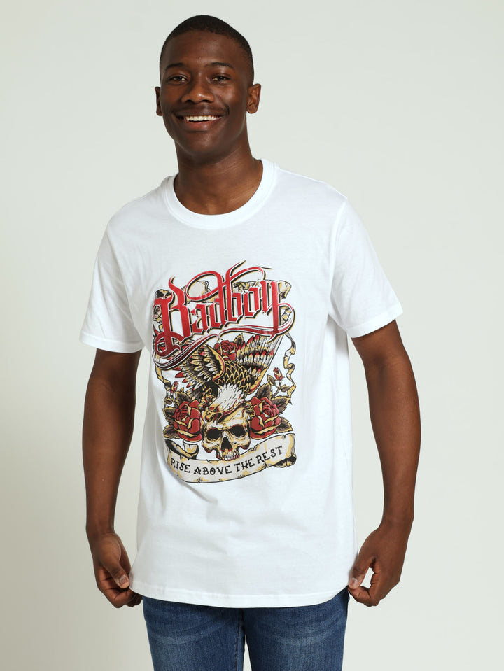 Tombstone Tee - White