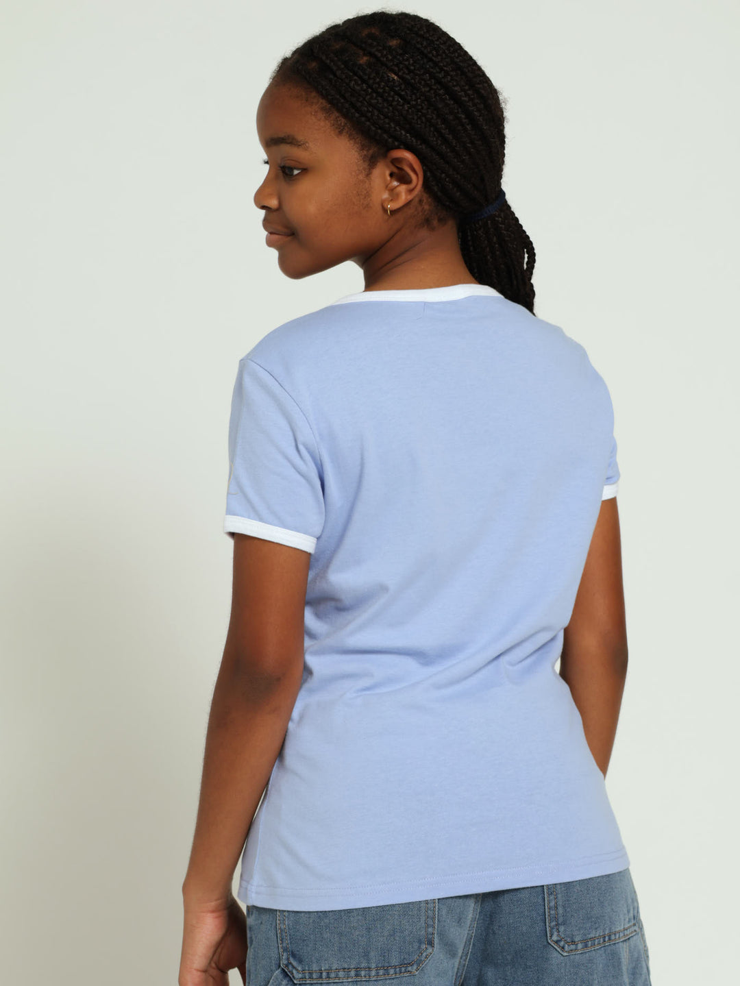 Girls Regular Tee - Blue