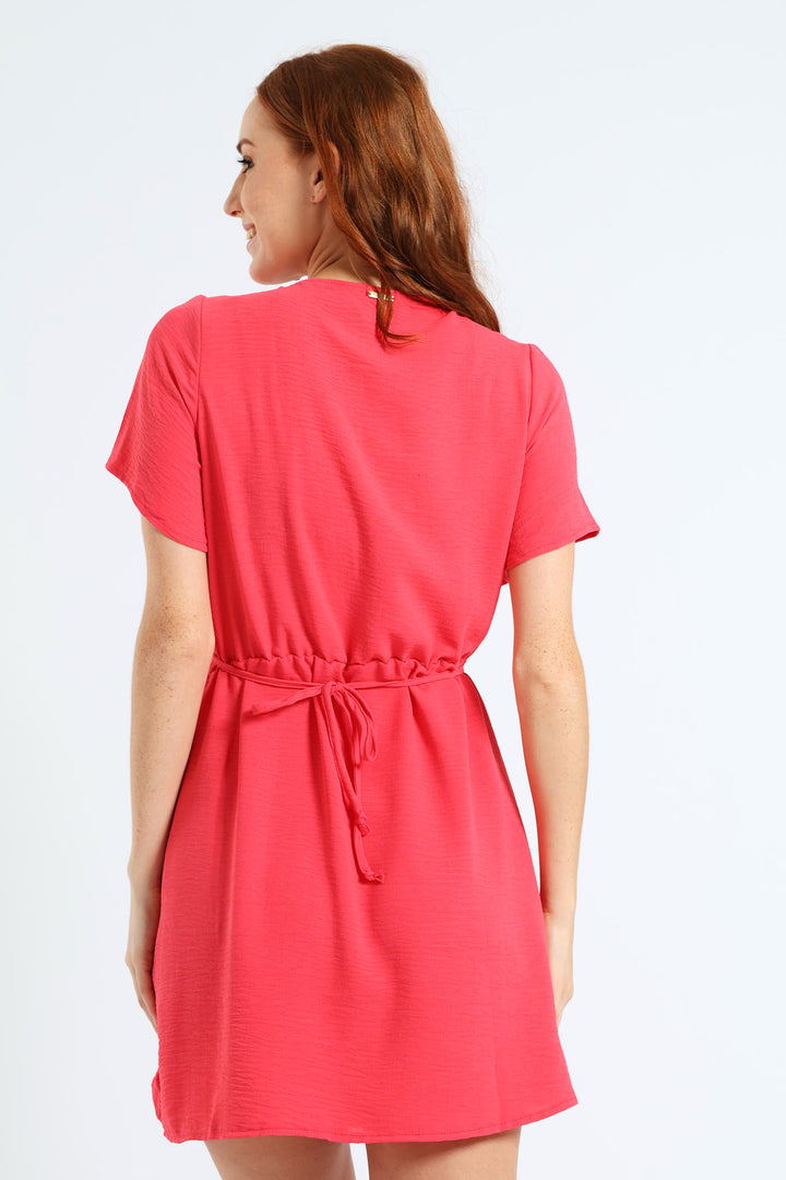 Vision Of Summer Dress - Dark Pink