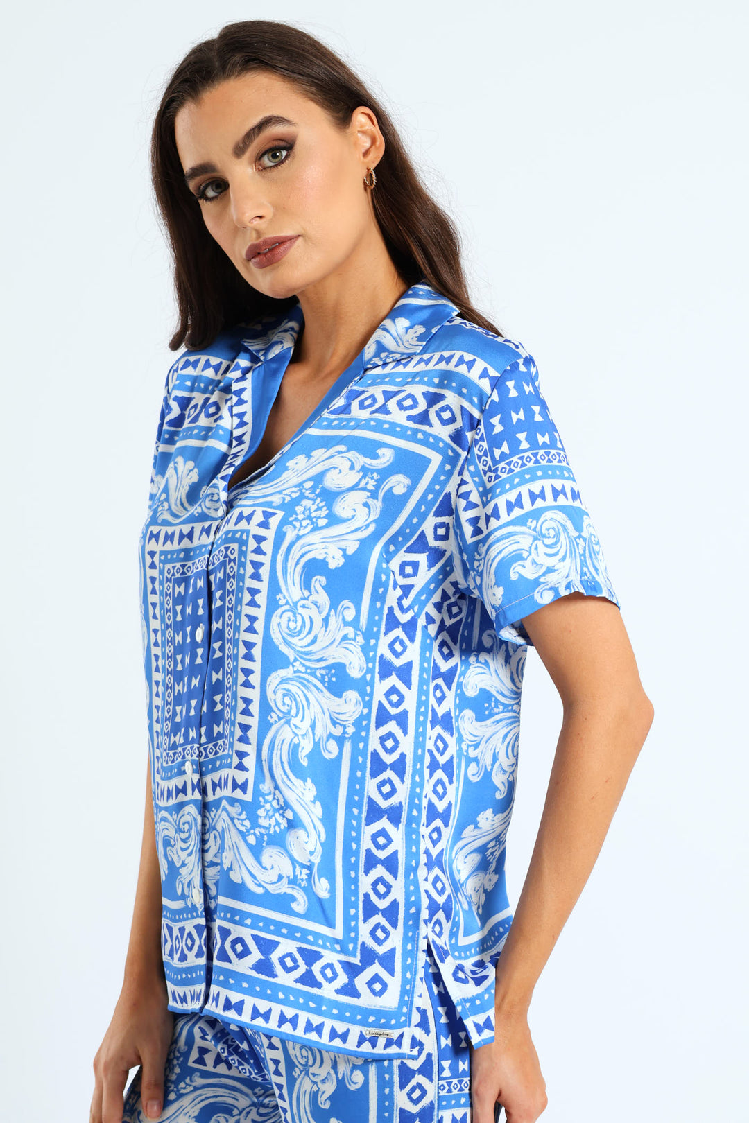 Bowling Shirt - Blue