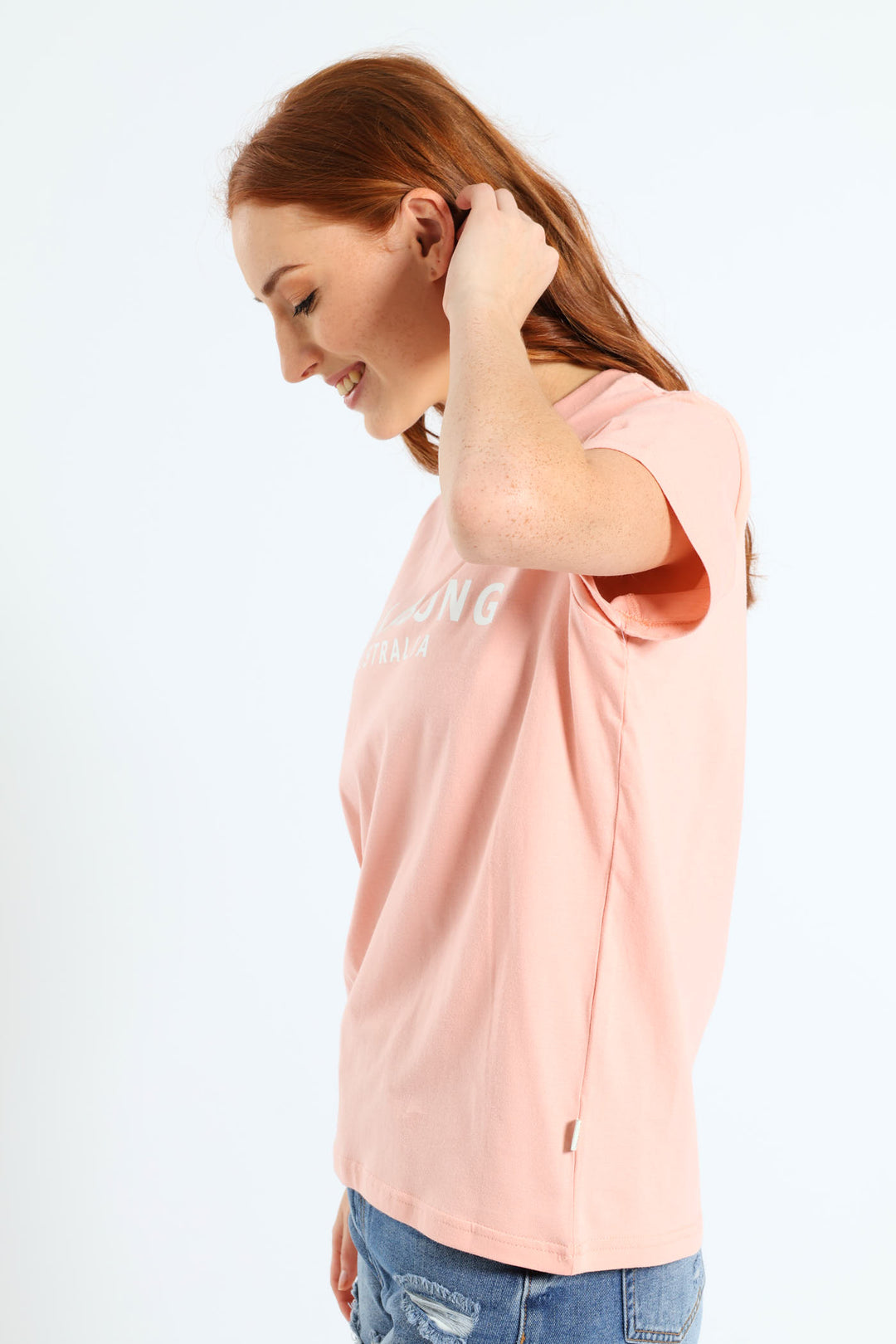 Society Tee - Peach