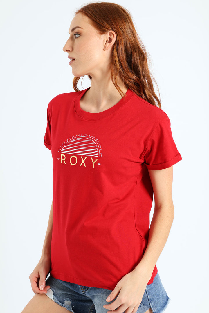 Sparkle Evening Tee - Coral