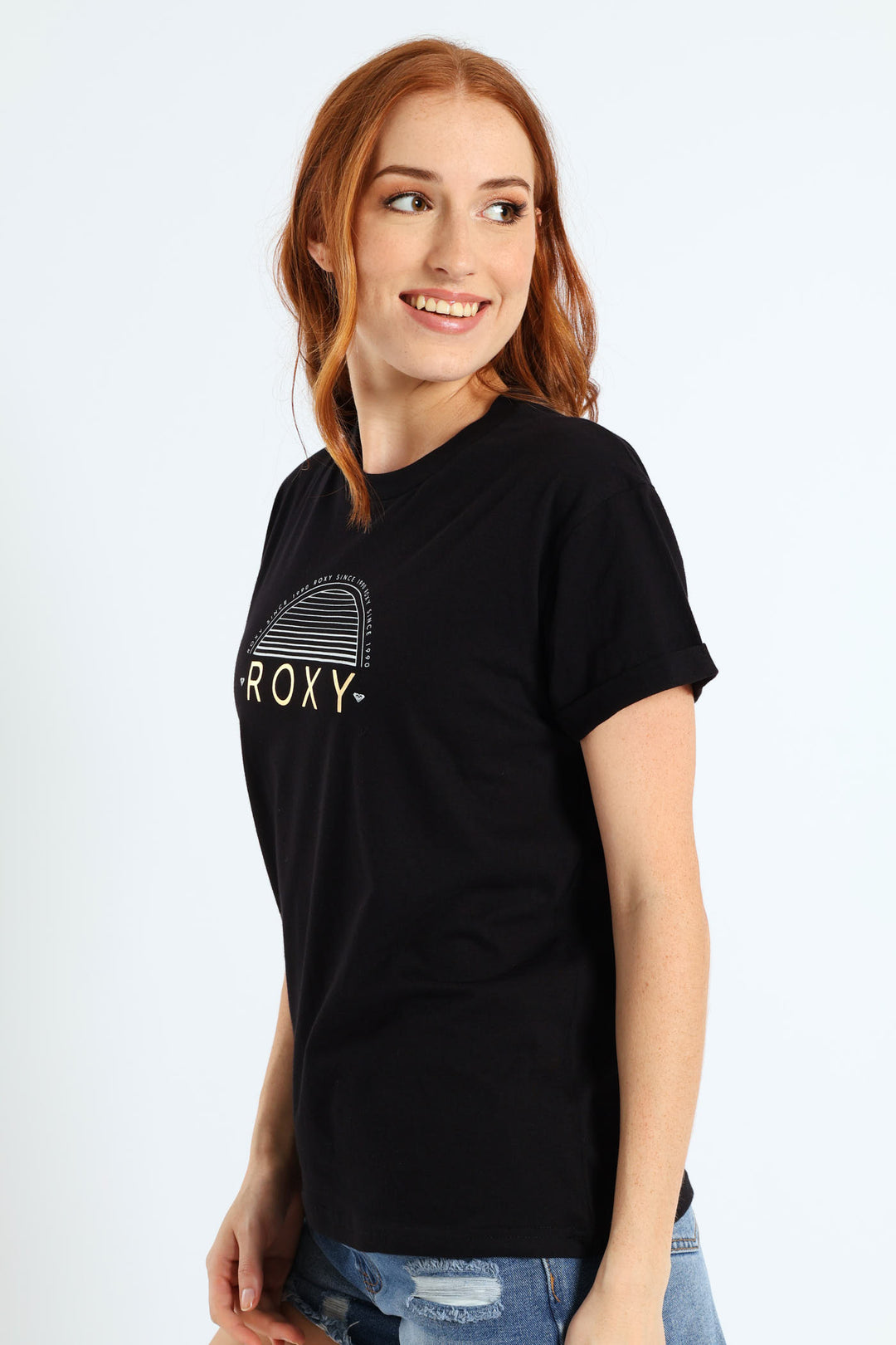 Sparkle Evening Tee - Black