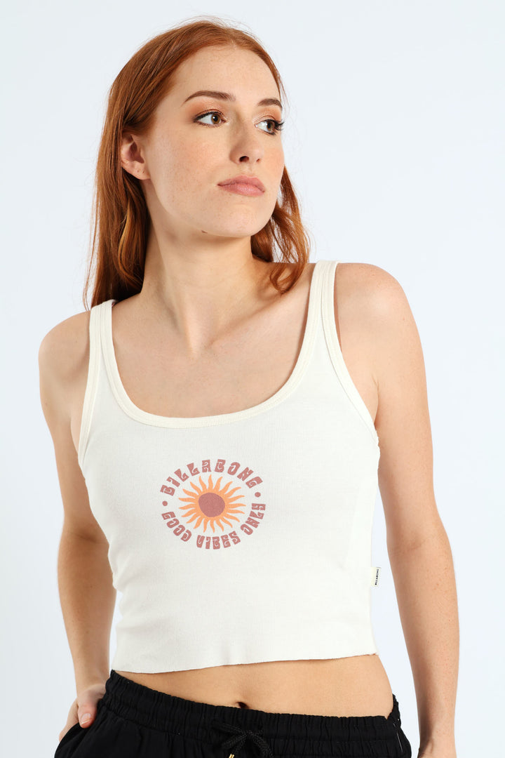 Delilah Tank Top - Stone