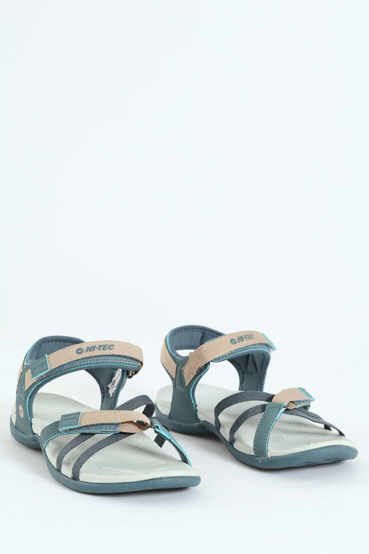 Anselia Strap Sandal - Sky Blue