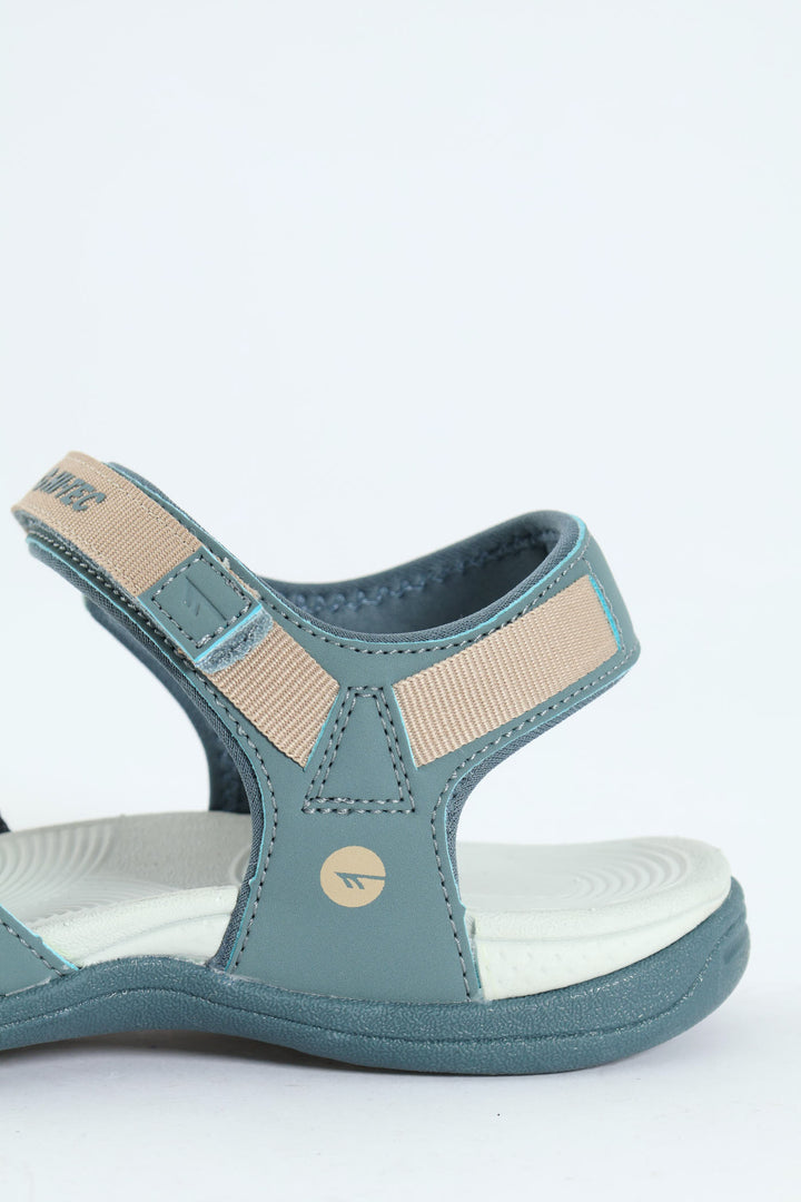 Anselia Strap Sandal - Sky Blue