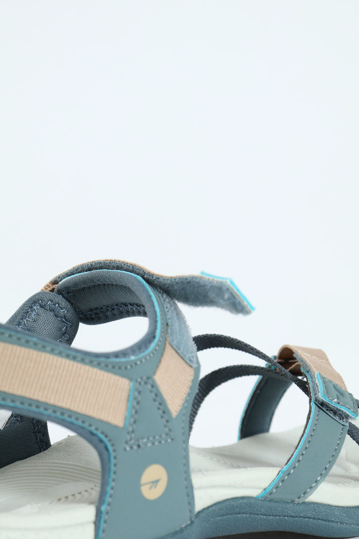 Anselia Strap Sandal - Sky Blue