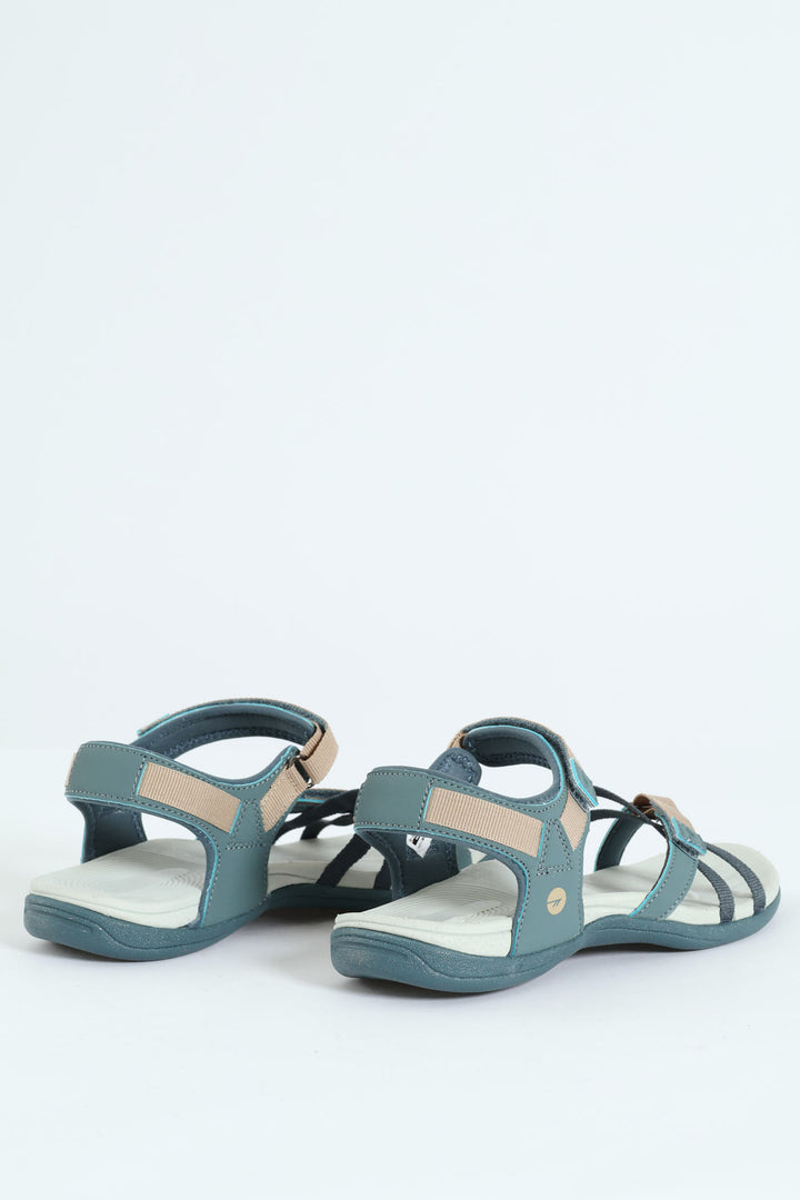 Anselia Strap Sandal - Sky Blue