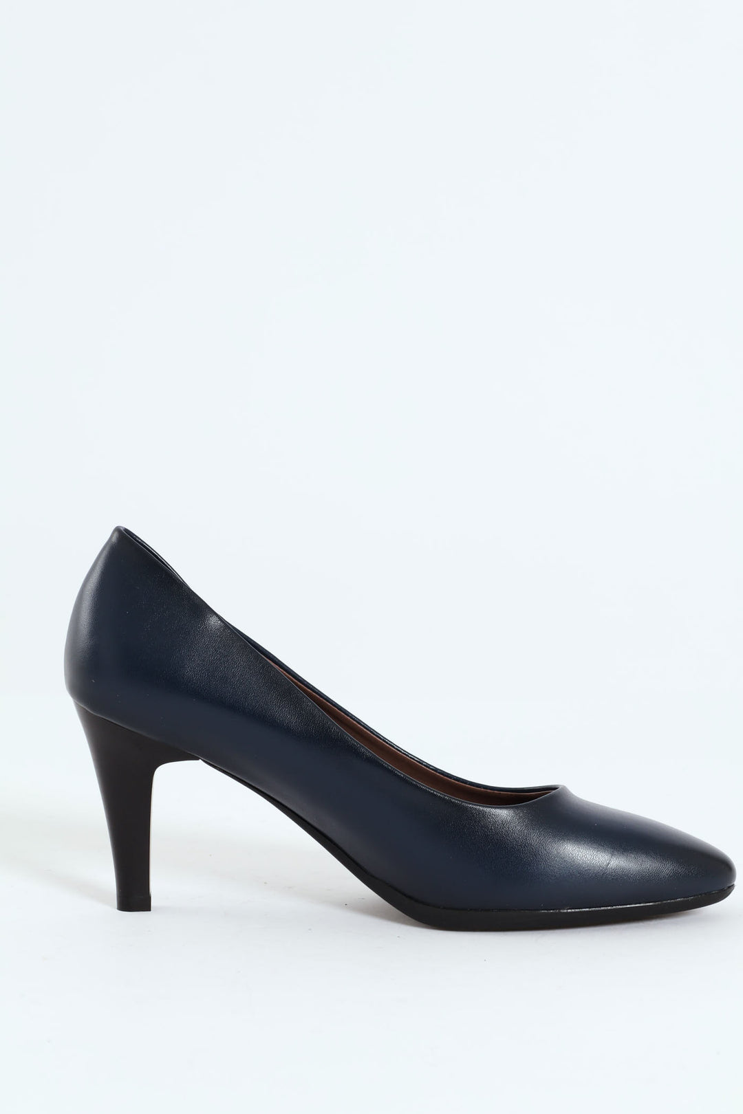 Soft Neriah Pointed Toe Court Heel - Navy