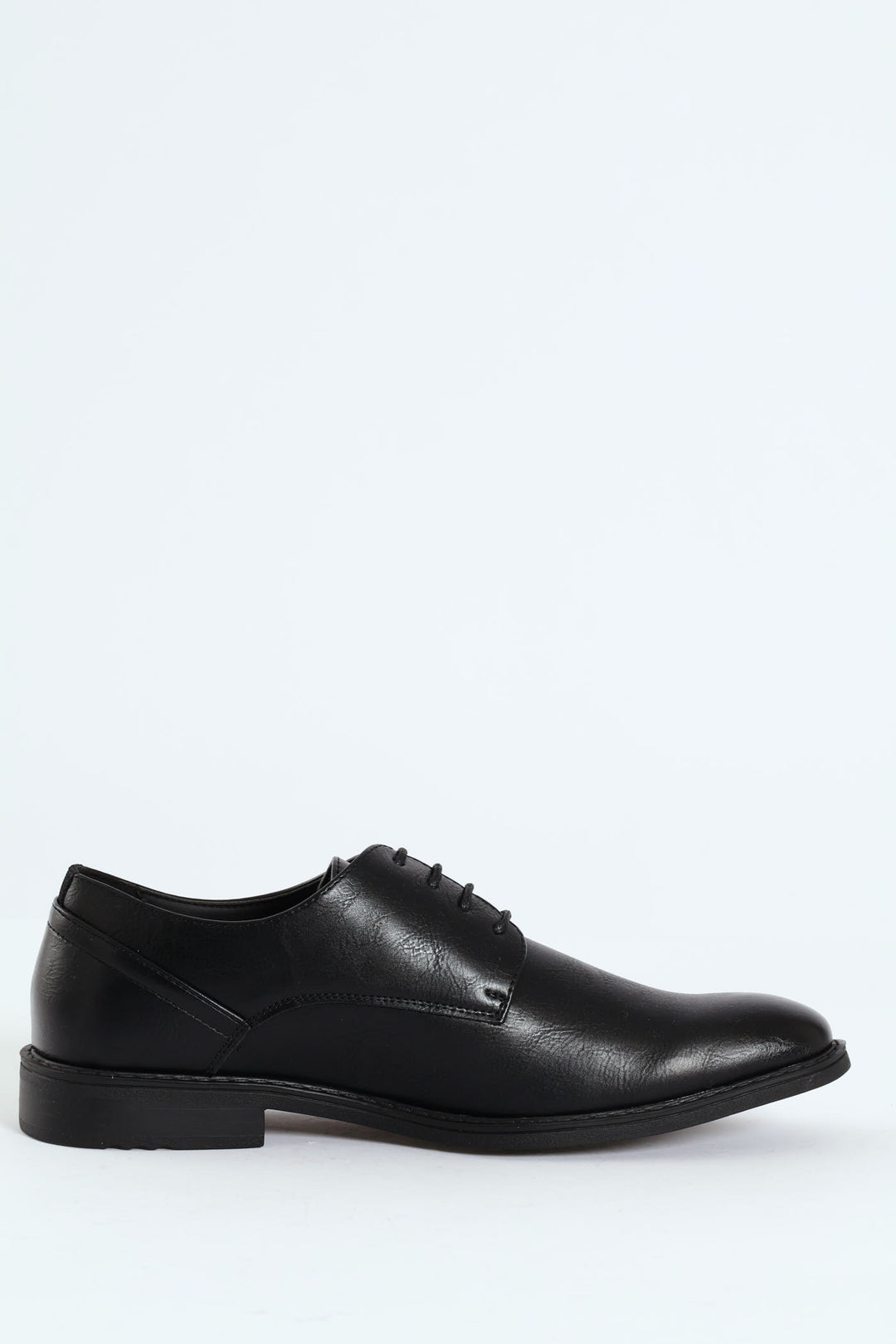 Basic Shadow Spray Lace Up Derby Shoe - Black