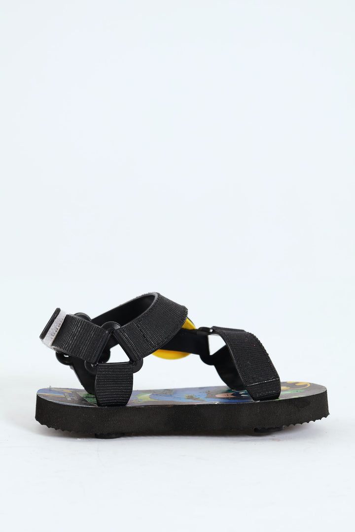 Pre-Boys Batman Sport Sandal - Black