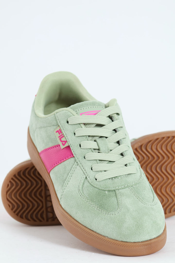 Scarlett Retro Court Sneaker - Green