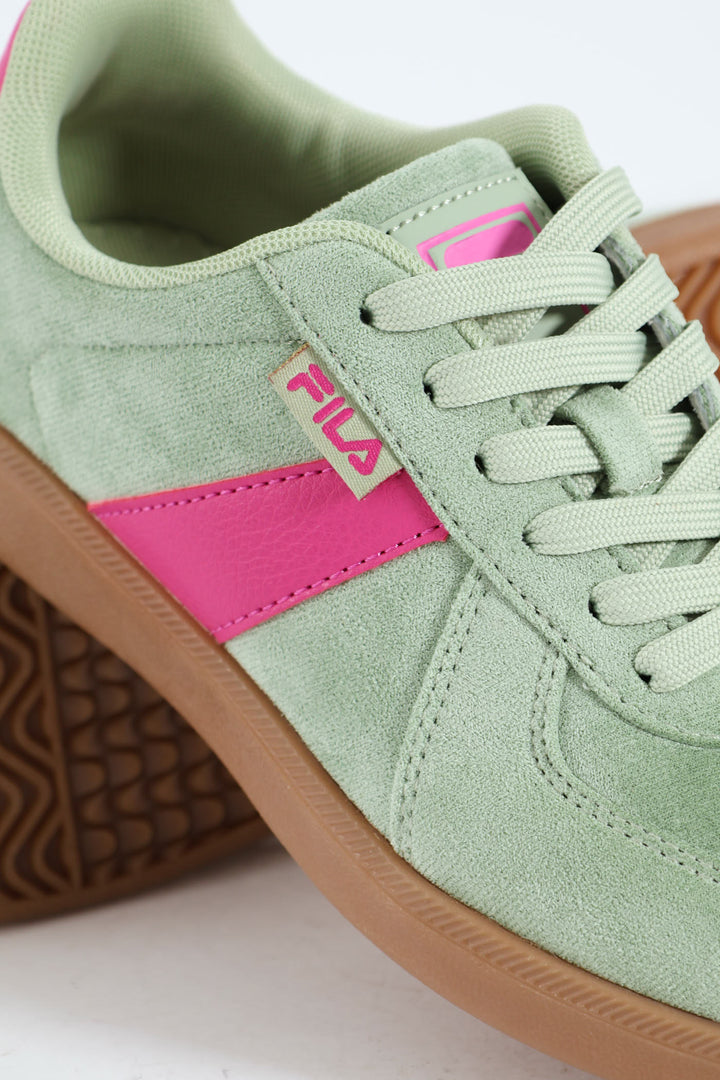 Scarlett Retro Court Sneaker - Green