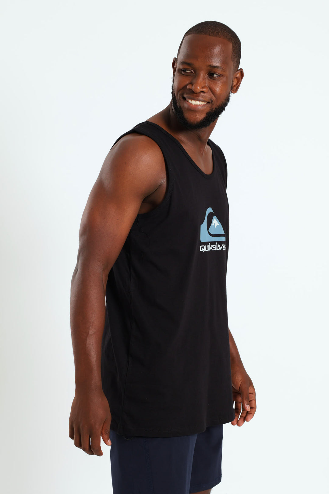 Logo Tank Vest - Black