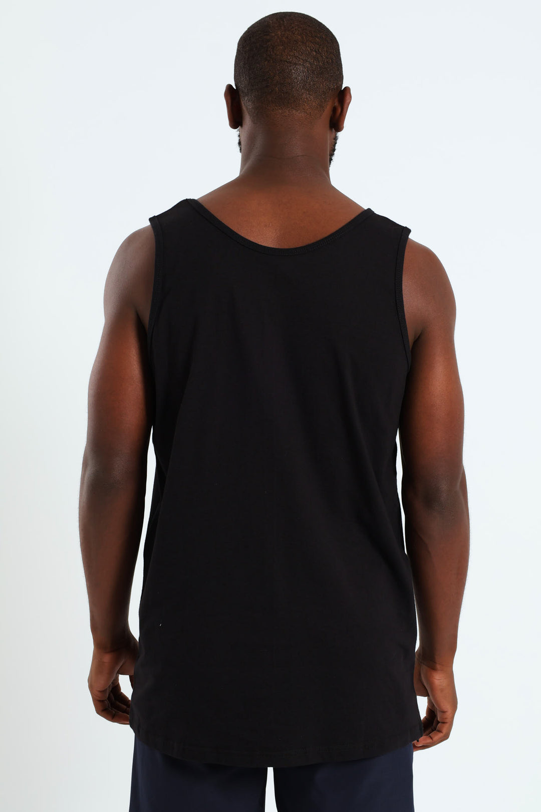 Logo Tank Vest - Black