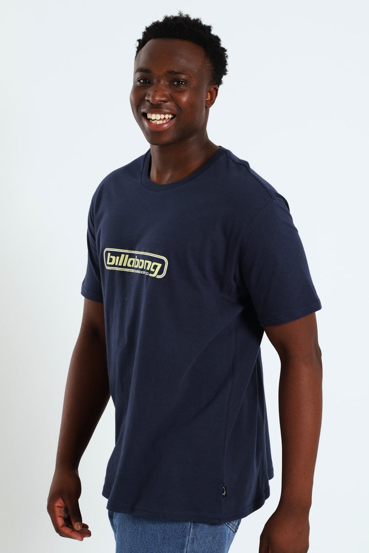 Nuclear Short Sleeve Tee - Navy