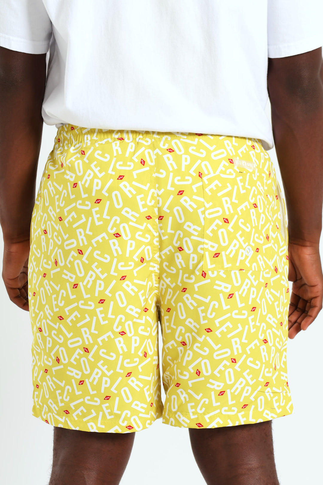 Original Doodle Swim Short - Yellow