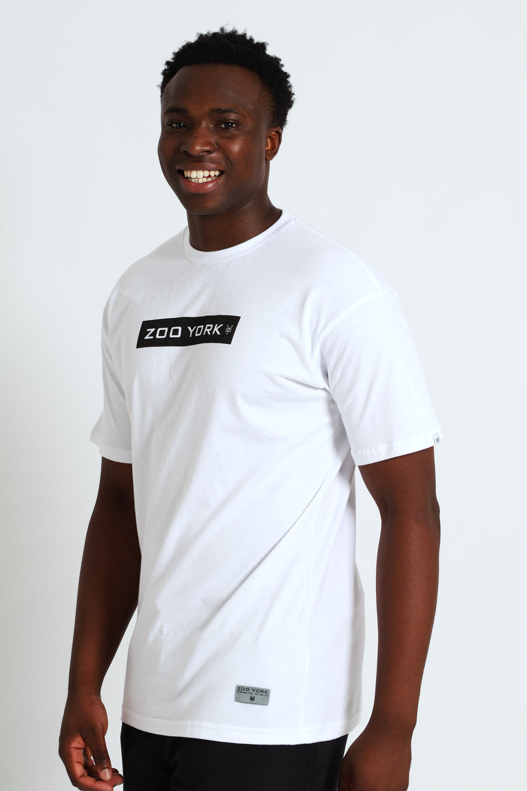 Chest Logo Tee - White