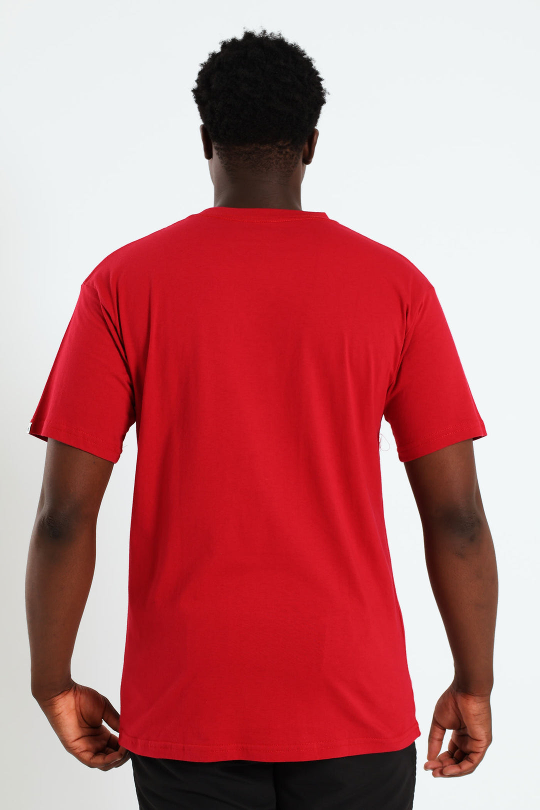 Shadow Print Tee - Red