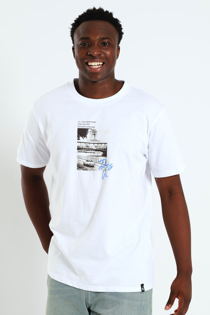 White Photographic Id Tee - White