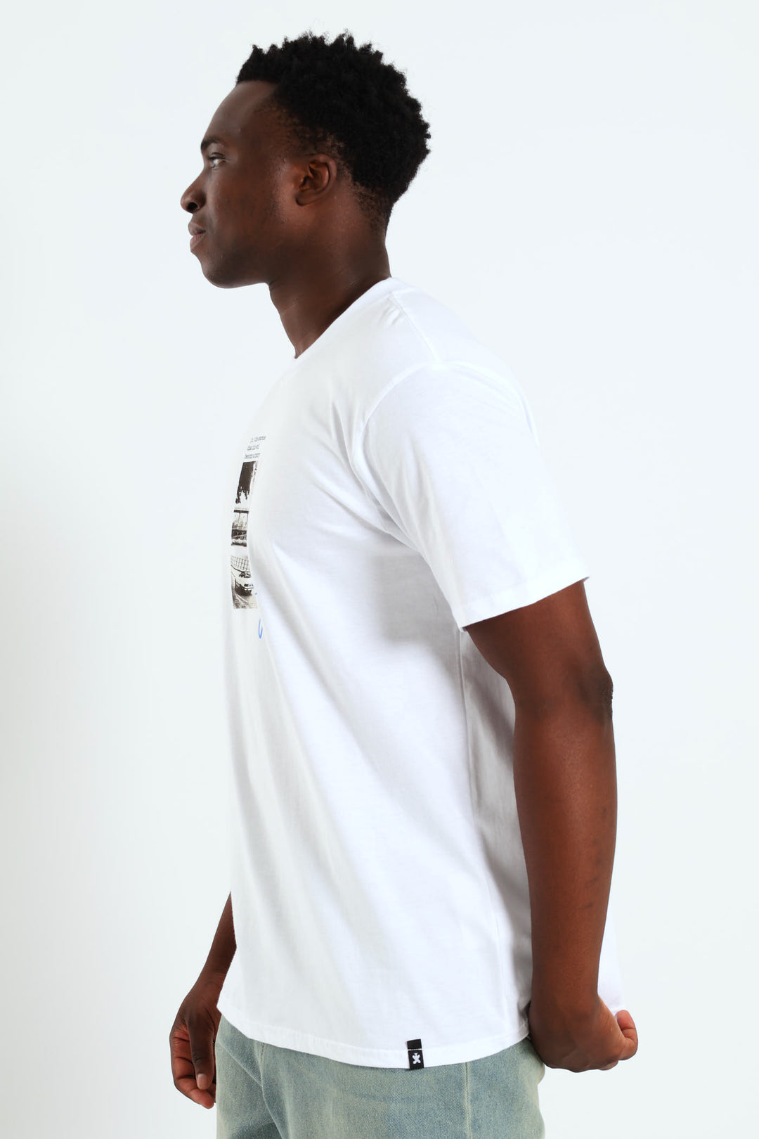 White Photographic Id Tee - White