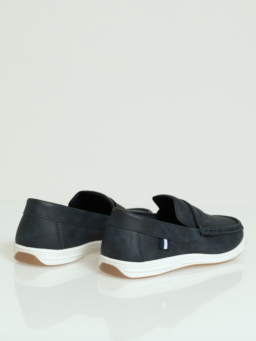 Boys Slip On Driver - Navy