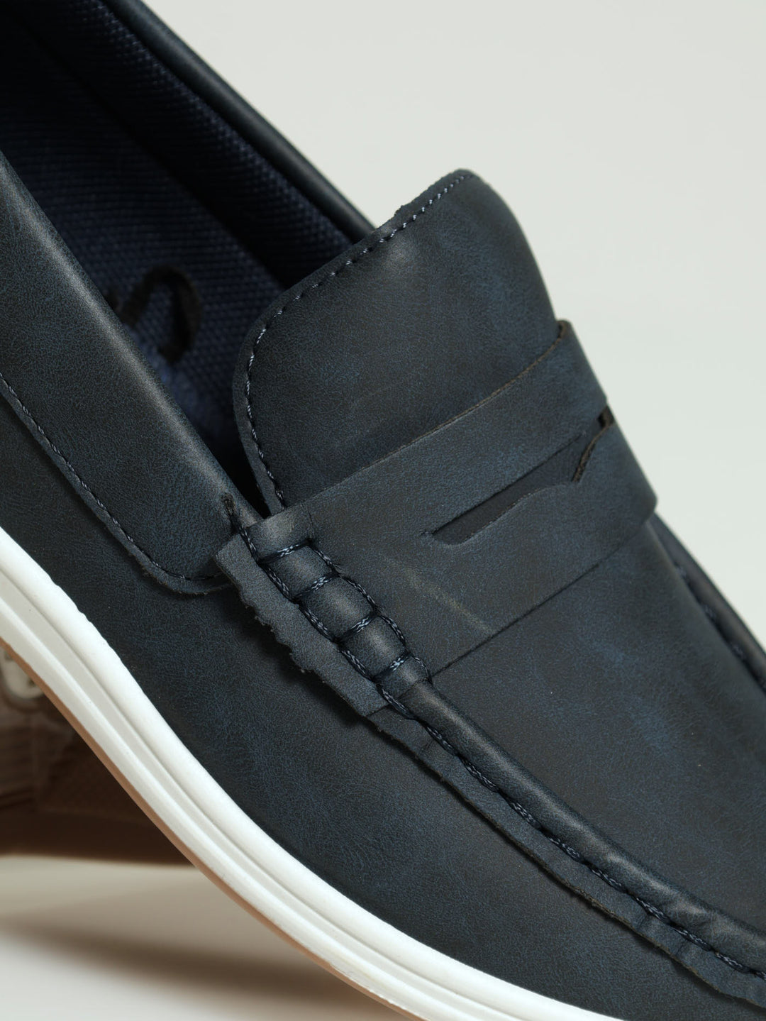 Boys Slip On Driver - Navy