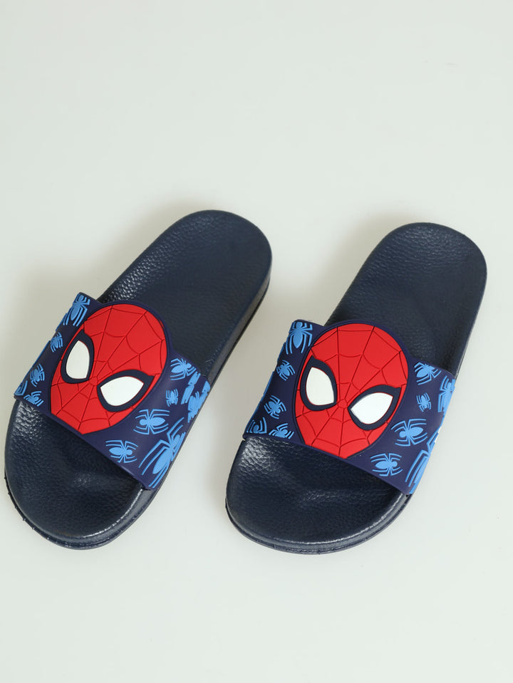 Pre-Boys Spider Man Pool Slide - Blue