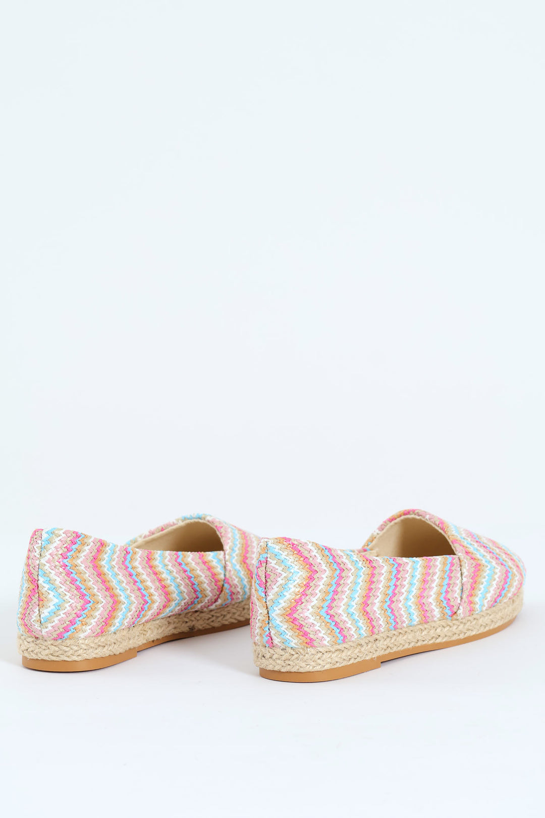 Girls Woven Espadrille Pump