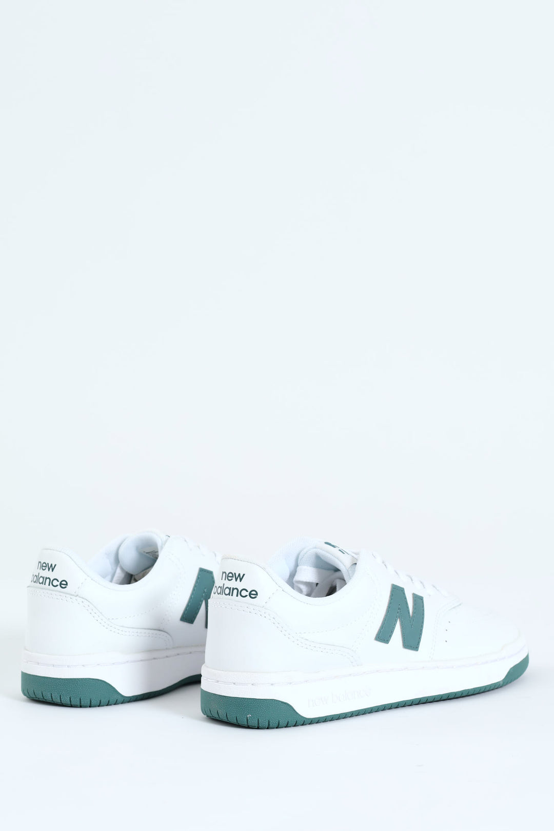 Bb80 V1 Classic Basic Lace Up Sneaker - White/Green