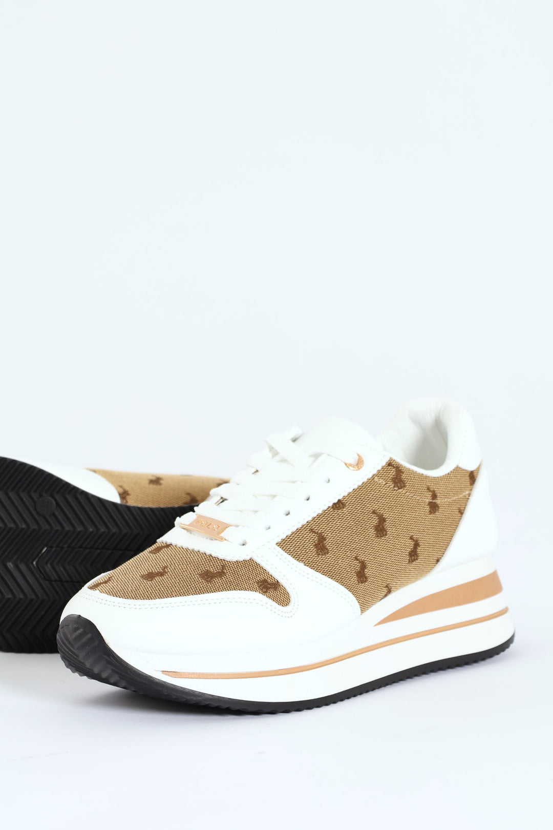 Jacquard Runner Sneaker - Stone