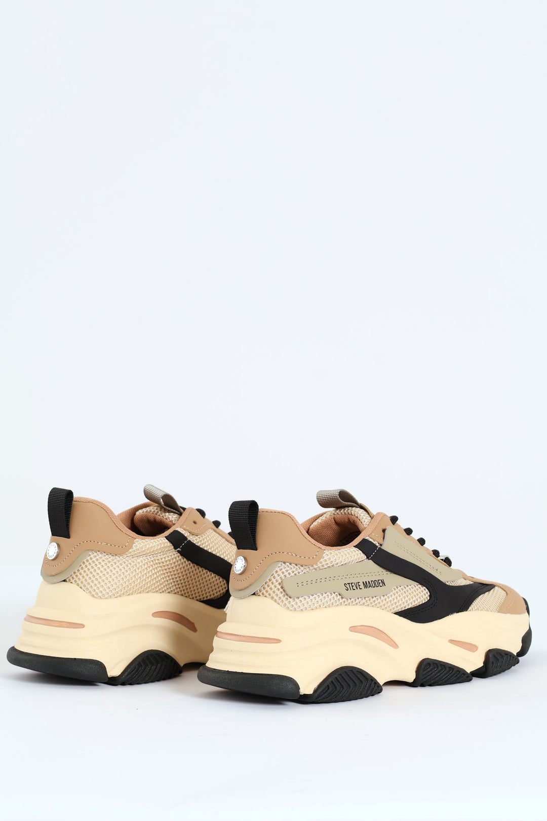 Possession Lace Up Chunky Sportie Sneaker - Khaki