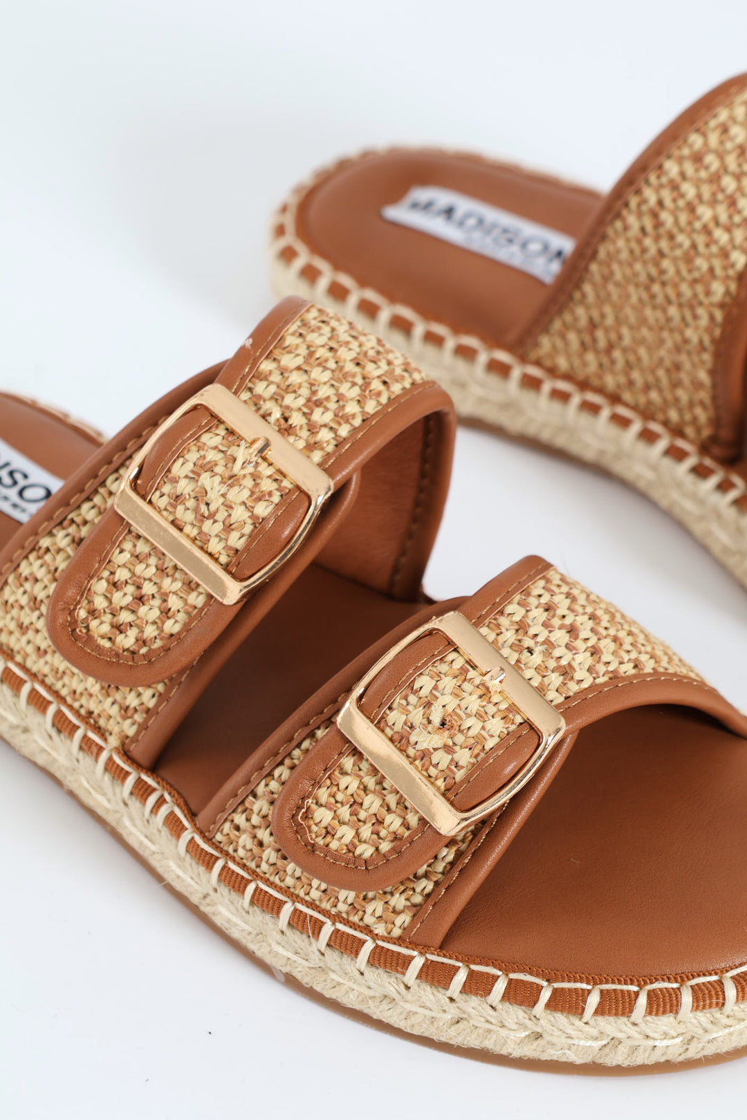 Loyalty Woven Birkie Sandal - Tan