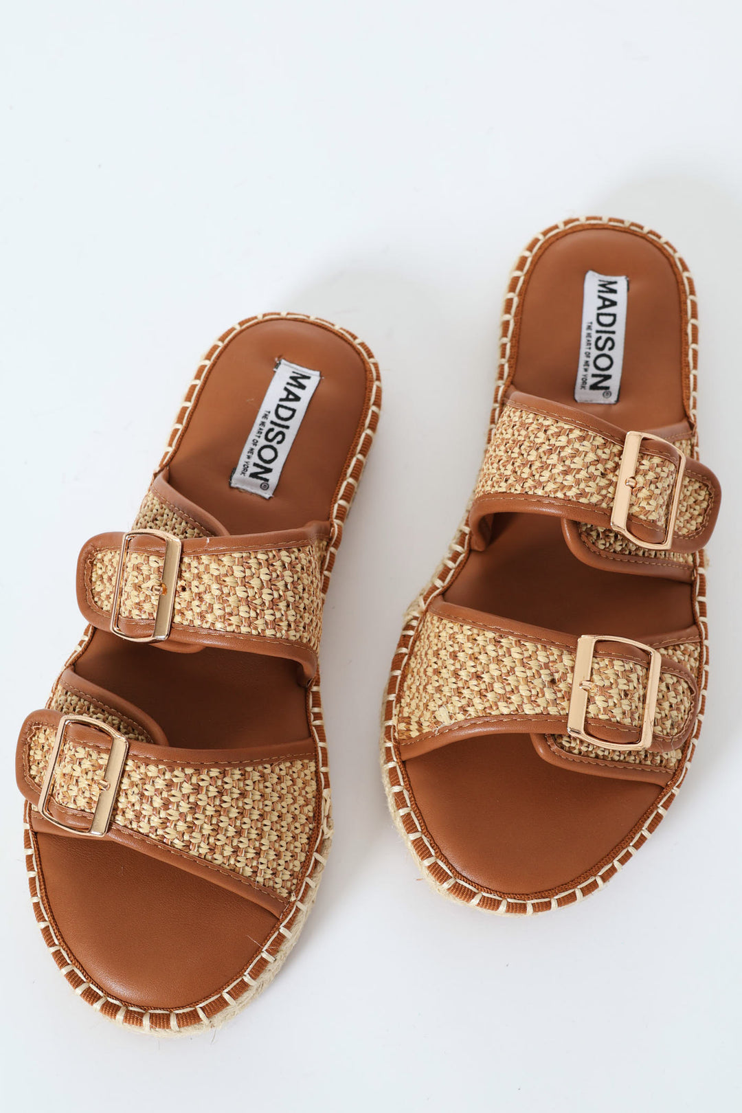 Loyalty Woven Birkie Sandal - Tan