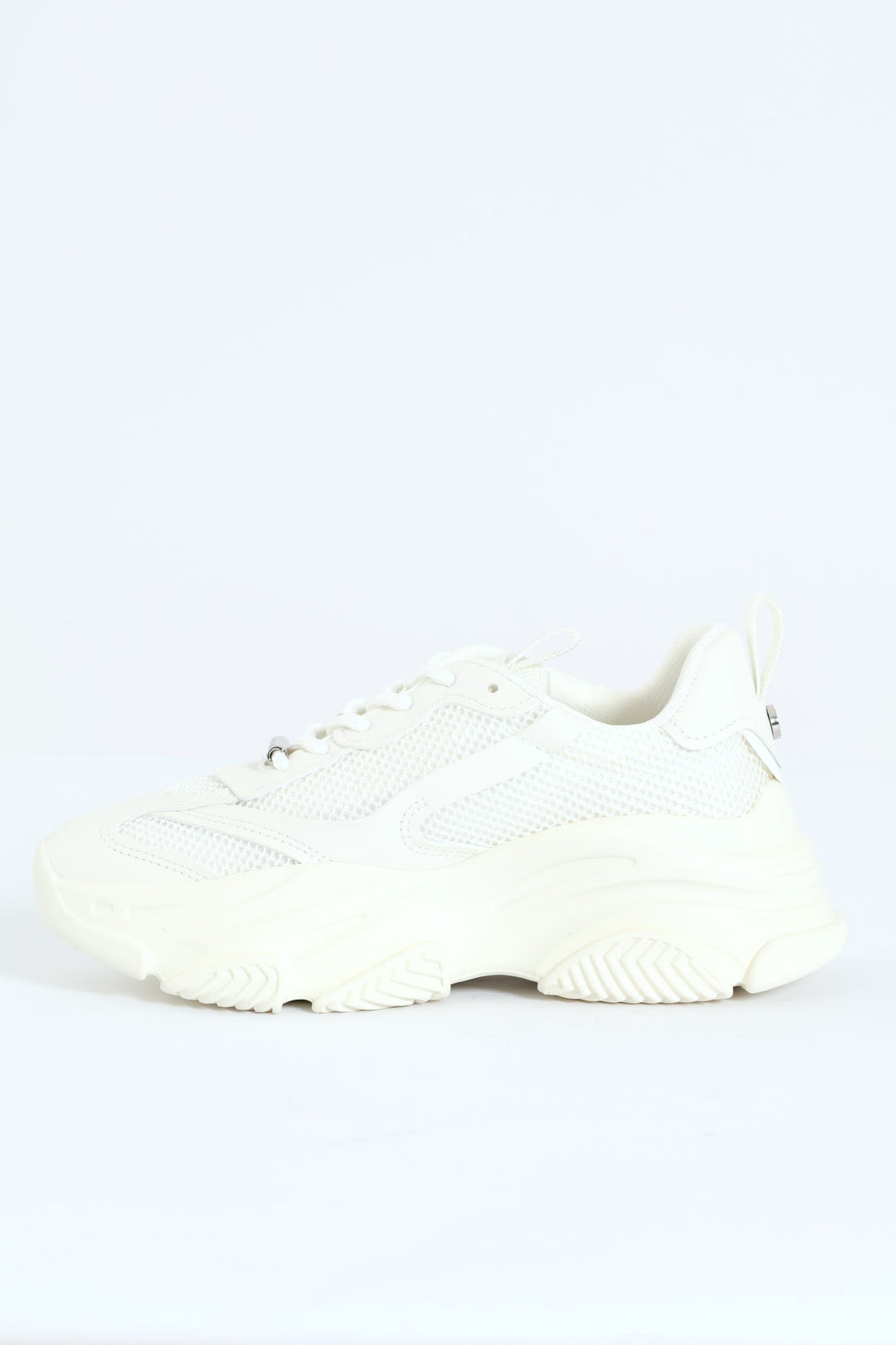 Possession Lace Up Chunky Sportie Sneaker - White