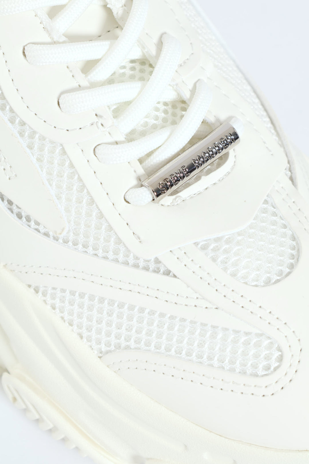 Possession Lace Up Chunky Sportie Sneaker - White