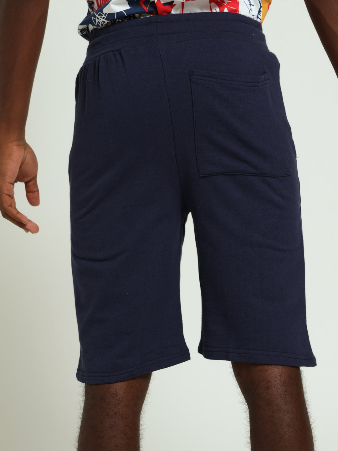 Boys Basketball Fleece Shorts - Navy