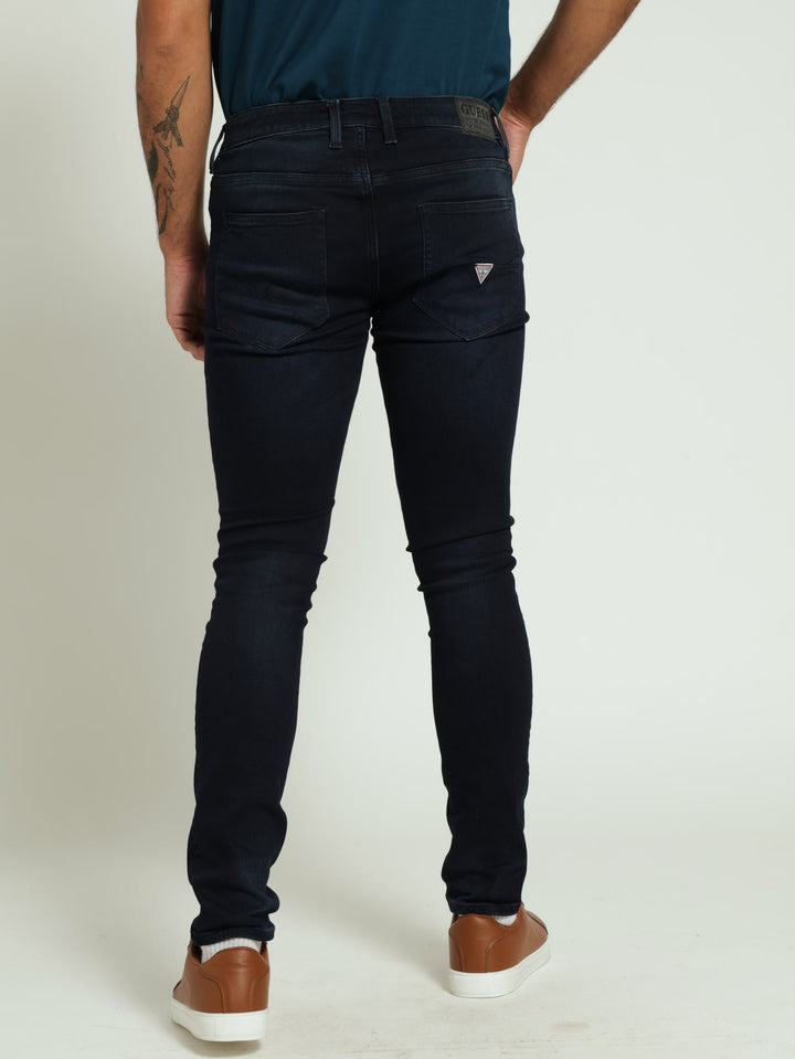 Delta Skinny Leg Denim - Black