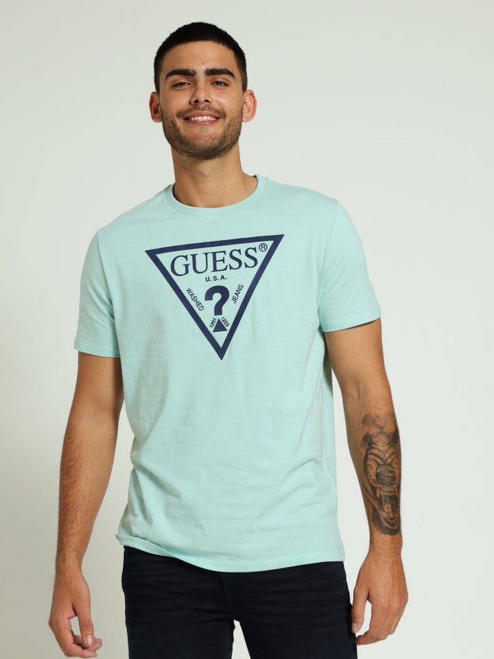 Tri Tee - Turquoise