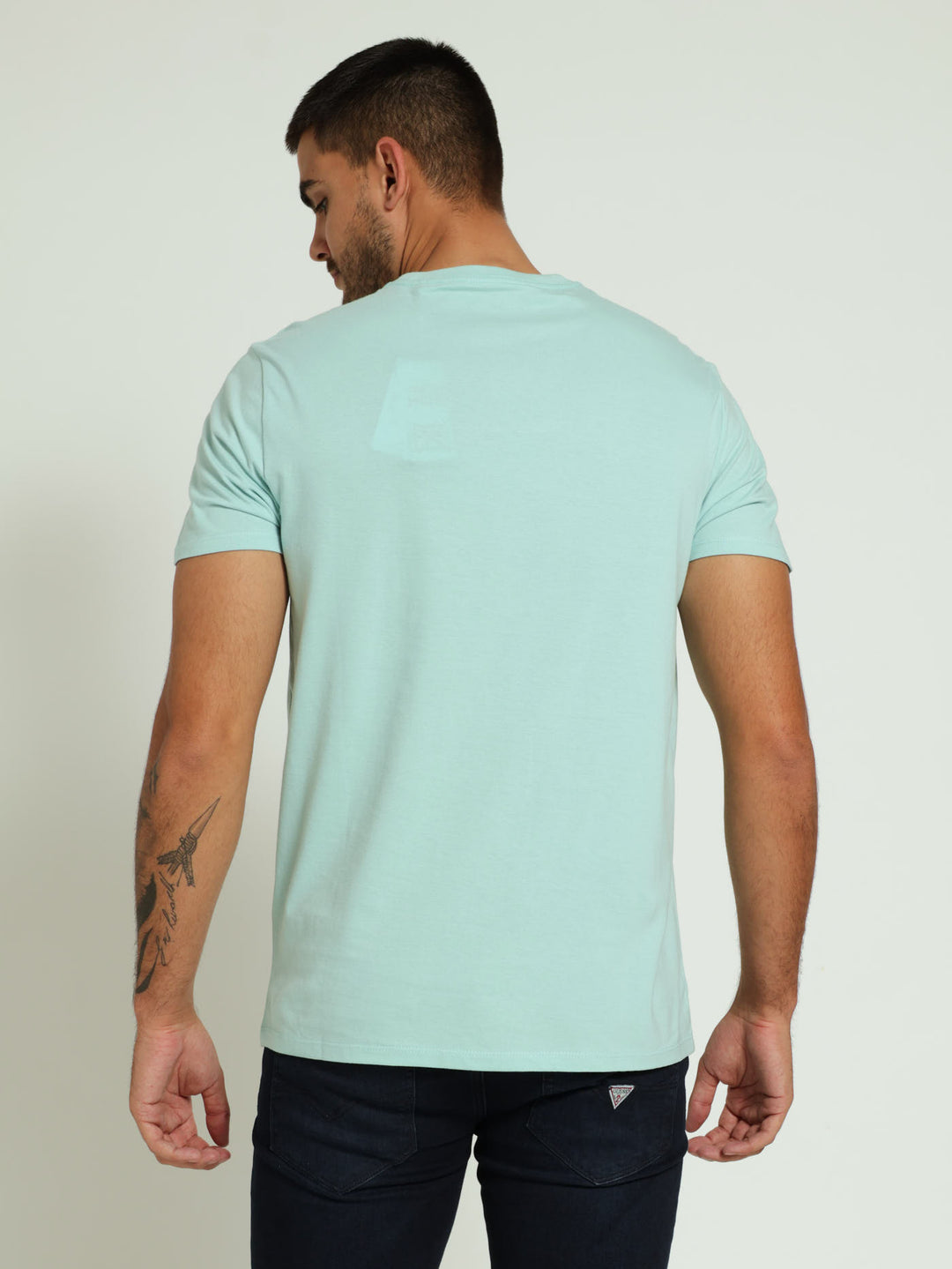 Tri Tee - Turquoise