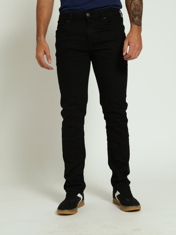 Max Straight Leg Denim - Black