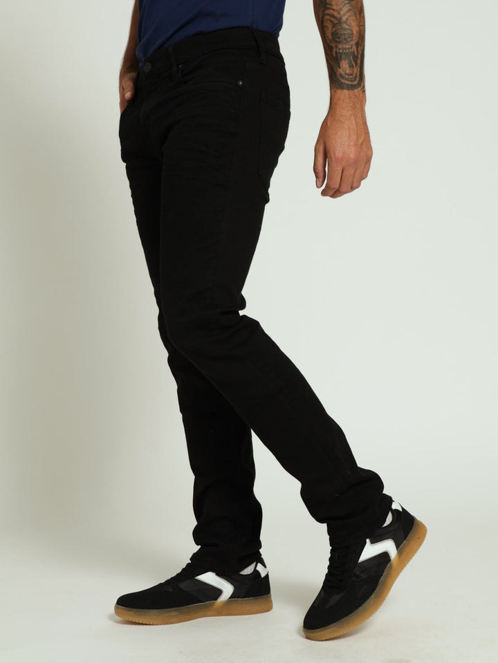 Max Straight Leg Denim - Black